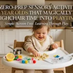 10 Zero-Prep Sensory Activities for 1 Year Olds That Magically Turn Highchair Time Into Playtime