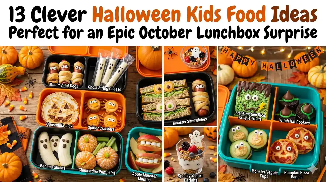 13 Clever Halloween Kids Food Ideas Perfect for an Epic October Lunchbox Surprise