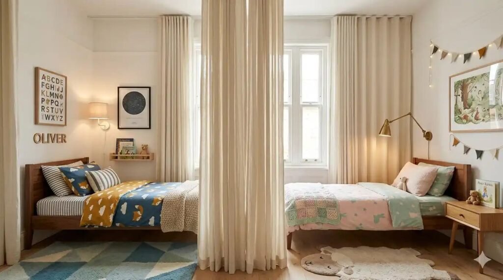 11 Clever Kids Room Divider Ideas That Turn Shared Bedrooms Into Cozy Little Worlds 11 Clever Kids Room Divider Ideas That Turn Shared Bedrooms Into Cozy Little Worlds
