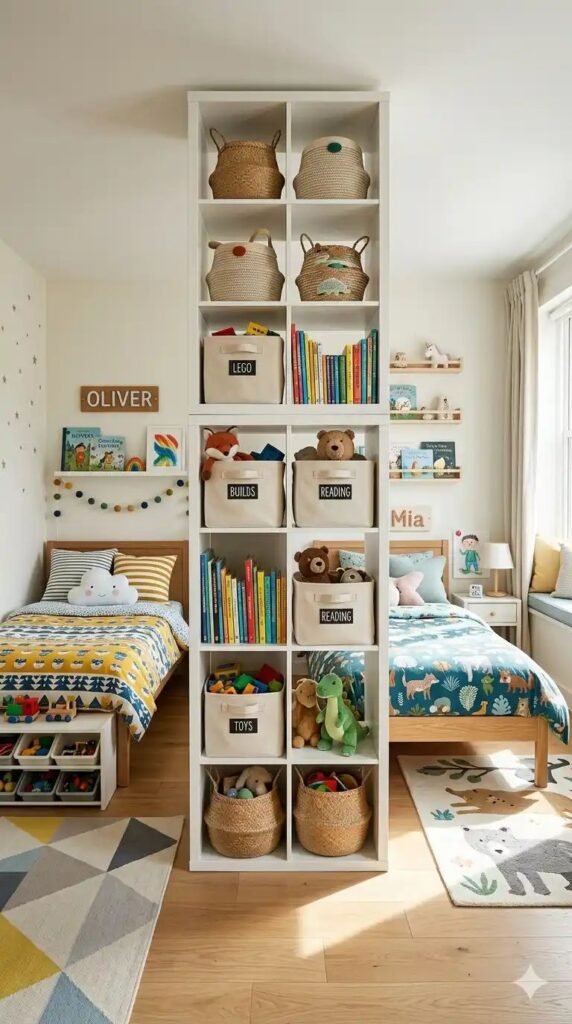 11 Clever Kids Room Divider Ideas That Turn Shared Bedrooms Into Cozy Little Worlds 11 Clever Kids Room Divider Ideas That Turn Shared Bedrooms Into Cozy Little Worlds
