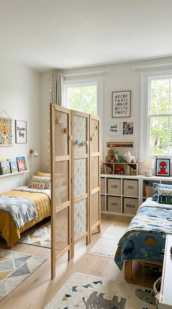 11 Clever Kids Room Divider Ideas That Turn Shared Bedrooms Into Cozy Little Worlds 11 Clever Kids Room Divider Ideas That Turn Shared Bedrooms Into Cozy Little Worlds