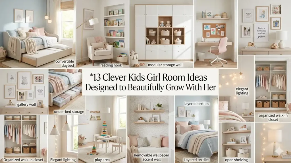 13 Clever Kids Girl Room Ideas Designed to Beautifully Grow With Her 13 Clever Kids Girl Room Ideas Designed to Beautifully Grow With Her