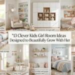 13 Clever Kids Girl Room Ideas Designed to Beautifully Grow With Her