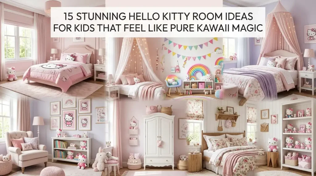 15 Stunning Hello Kitty Room Ideas for Kids That Feel Like Pure Kawaii Magic 15 Stunning Hello Kitty Room Ideas for Kids That Feel Like Pure Kawaii Magic