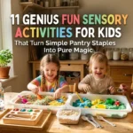 11 Genius Fun Sensory Activities for Kids That Turn Simple Pantry Staples Into Pure Magic