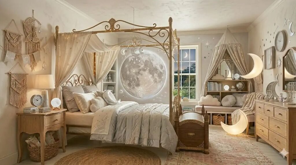 15 Stunning Kids Room Designs & Girls Bedroom Ideas Inspired by Soft Fairy Magic & Cozy Canopies