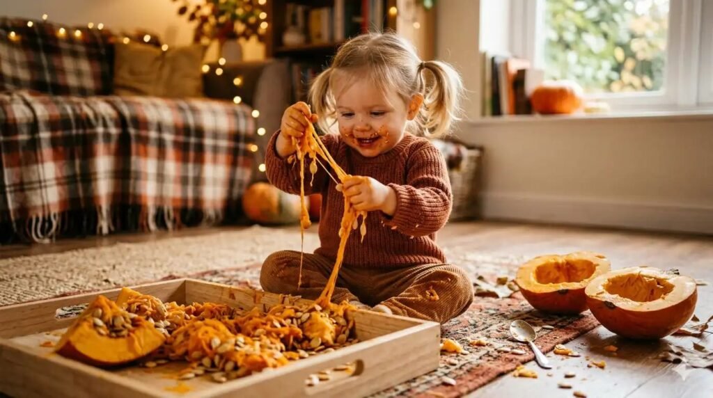11 Edible Pumpkin Sensory Activities Perfect for Little Hands & Curious Tummies 11 Edible Pumpkin Sensory Activities Perfect for Little Hands & Curious Tummies