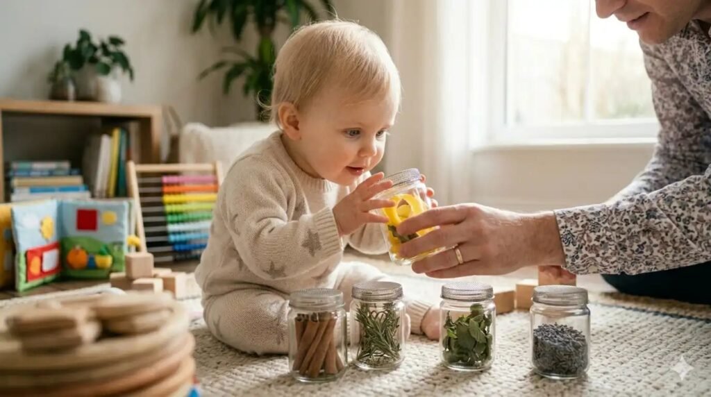 13 Brilliant Sensory Activities for Babies That Turn Everyday Items Into Brain-Building Magic 13 Brilliant Sensory Activities for Babies That Turn Everyday Items Into Brain-Building Magic
