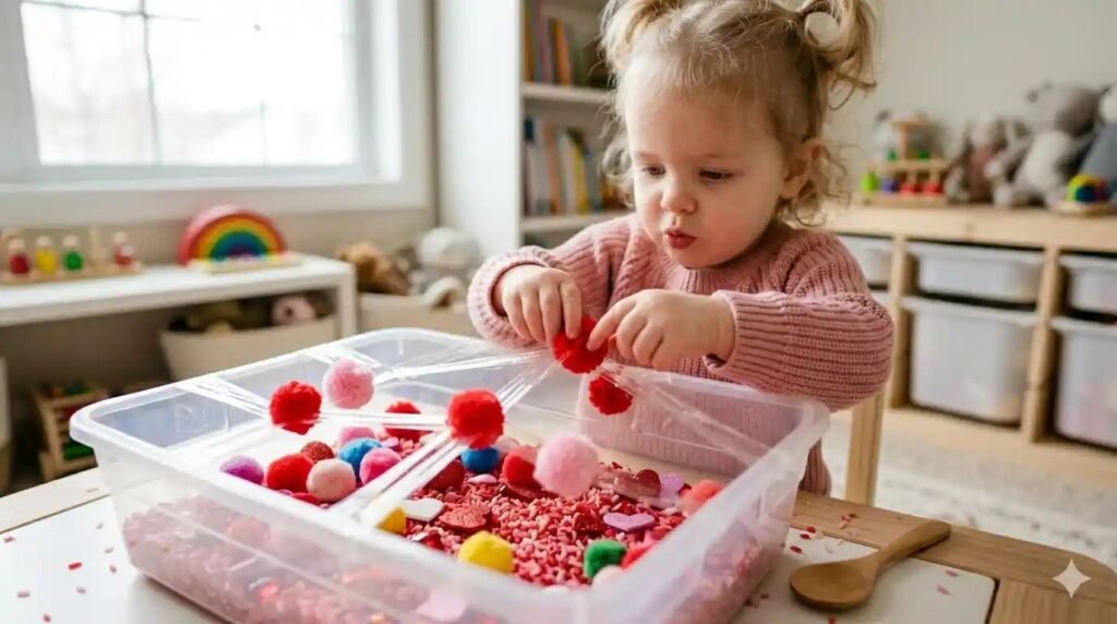15 Clever Valentines Sensory Activities You Can Build Using Simple Dollar Store Finds 15 Clever Valentines Sensory Activities You Can Build Using Simple Dollar Store Finds