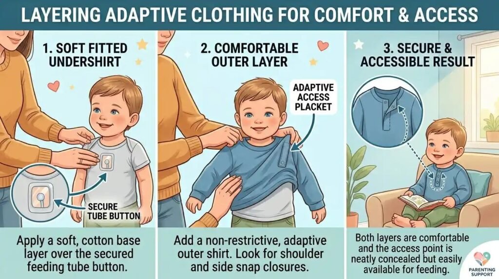 11 Genius Feeding Tube Awareness Tips & Clothing Hacks Every Tubie Mom Actually Needs