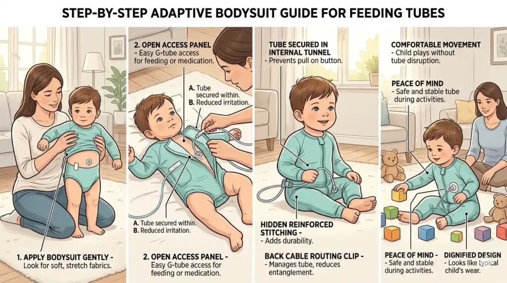 11 Genius Feeding Tube Awareness Tips & Clothing Hacks Every Tubie Mom Actually Needs