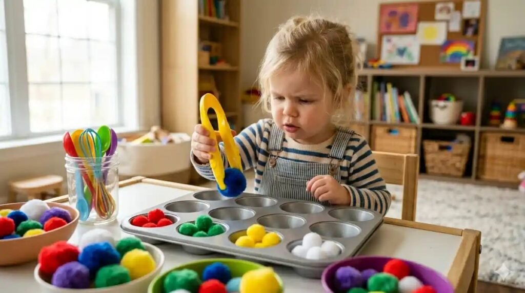11 Toddler Table Activities That Keep Little Hands Busy While You Cook 11 Toddler Table Activities That Keep Little Hands Busy While You Cook