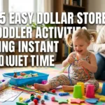 15 Easy Dollar Store Toddler Activities That Bring Instant Quiet Time