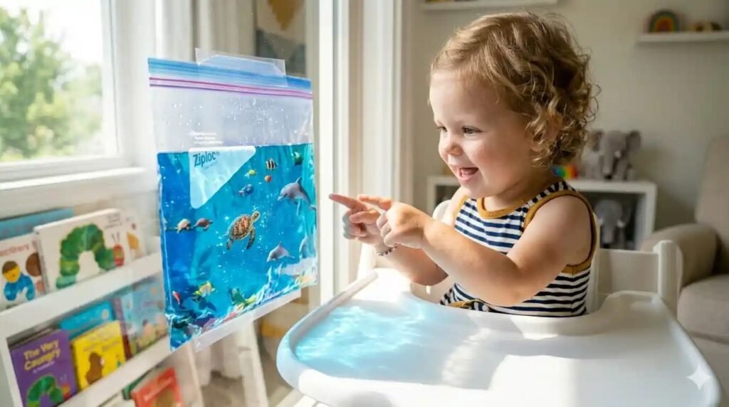 11 Epic Ziplock Bag Sensory Activities That Make Absolutely Zero Mess