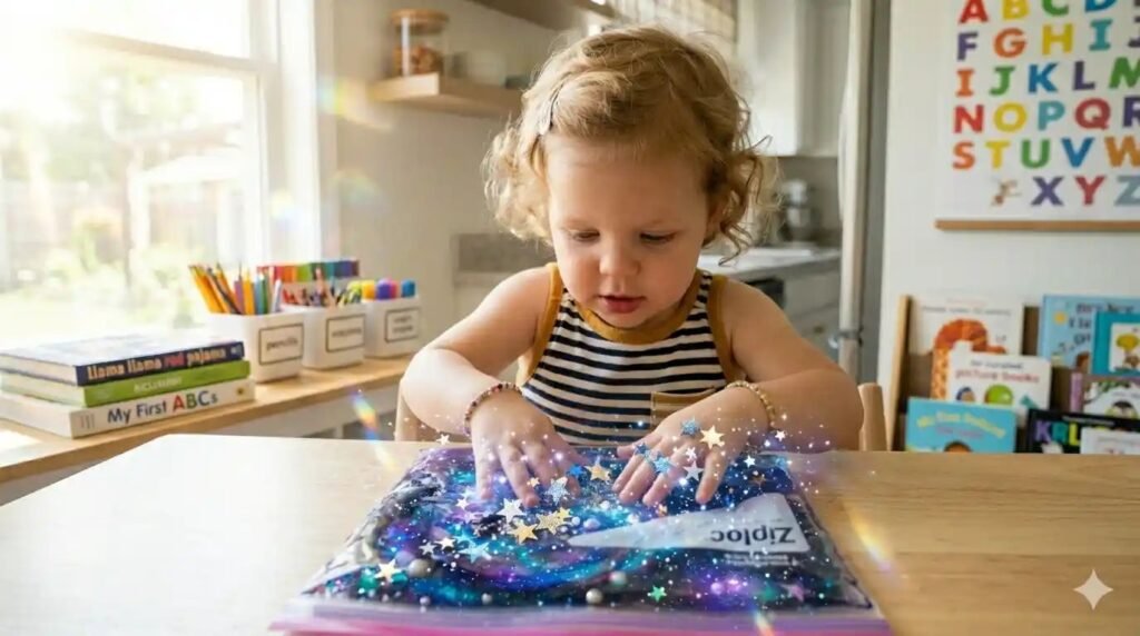 11 Epic Ziplock Bag Sensory Activities That Make Absolutely Zero Mess