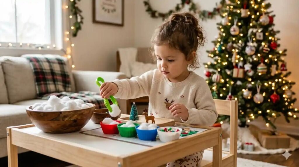 10 Quiet Sensory Christmas Activities to Calm Holiday Chaos