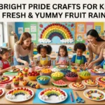 13 Bright Pride Crafts for Kids Using Fresh & Yummy Fruit Rainbows