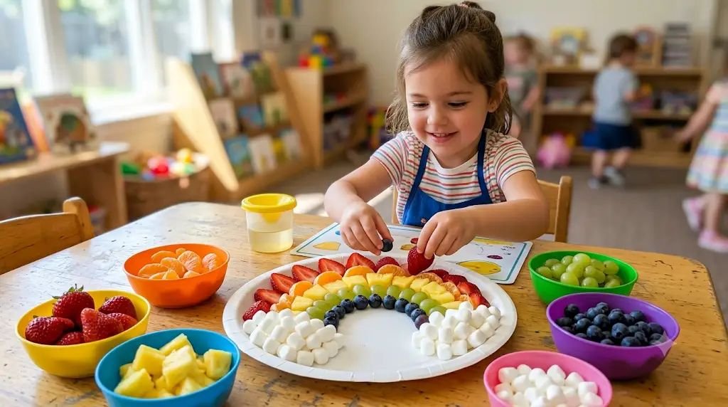 13 Bright Pride Crafts for Kids Using Fresh & Yummy Fruit Rainbows