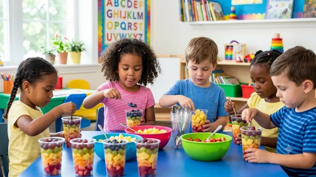 13 Bright Pride Crafts for Kids Using Fresh & Yummy Fruit Rainbows
