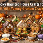 10 Spooky Haunted House Crafts for Kids Built With Yummy Graham Crackers