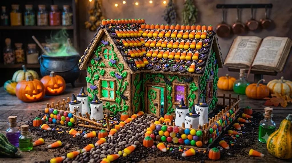 10 Spooky Haunted House Crafts for Kids Built With Yummy Graham Crackers