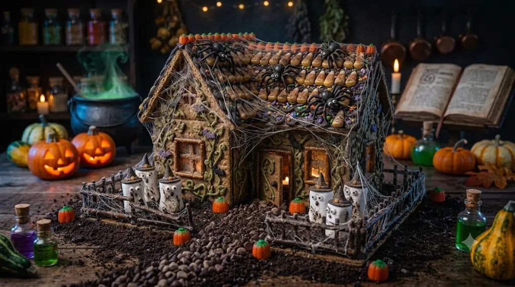 10 Spooky Haunted House Crafts for Kids Built With Yummy Graham Crackers
