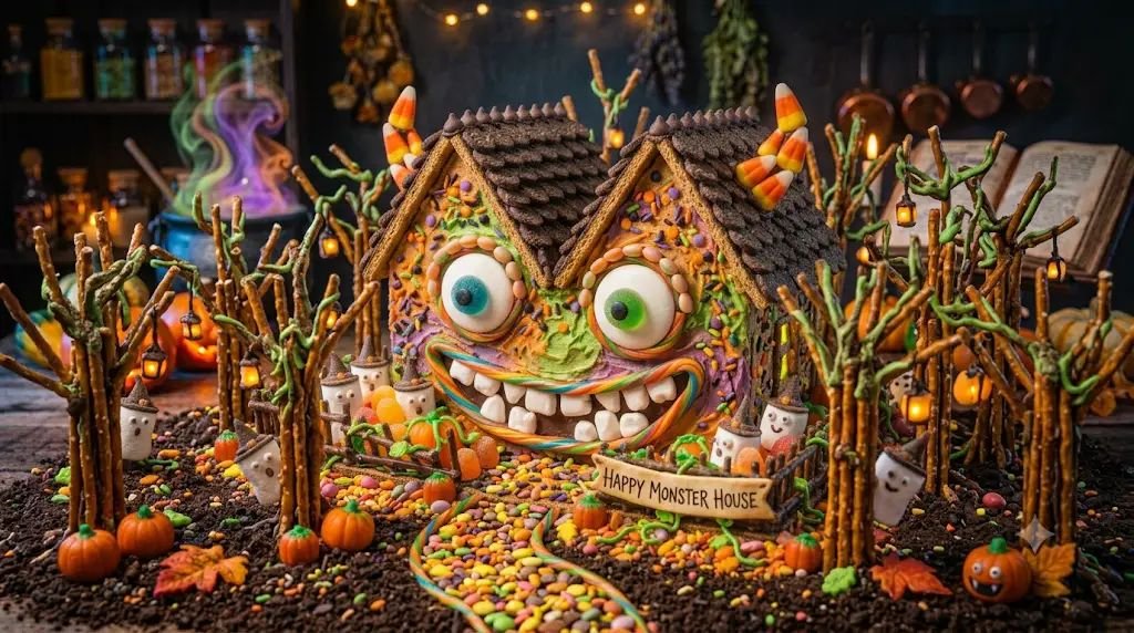 10 Spooky Haunted House Crafts for Kids Built With Yummy Graham Crackers