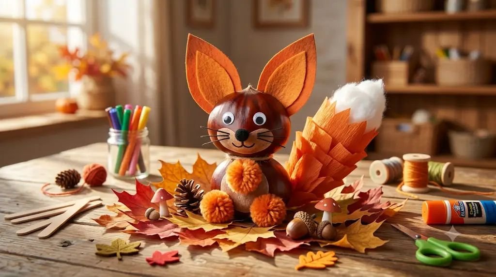 11 Edible Chestnut Crafts for Kids Baked Into Cute Forest Friends