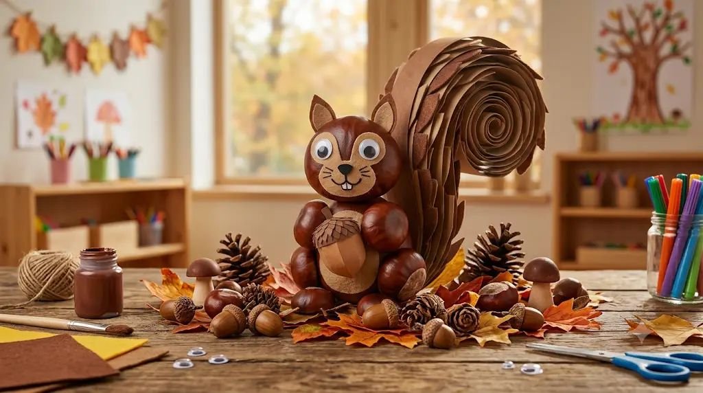 11 Edible Chestnut Crafts for Kids Baked Into Cute Forest Friends