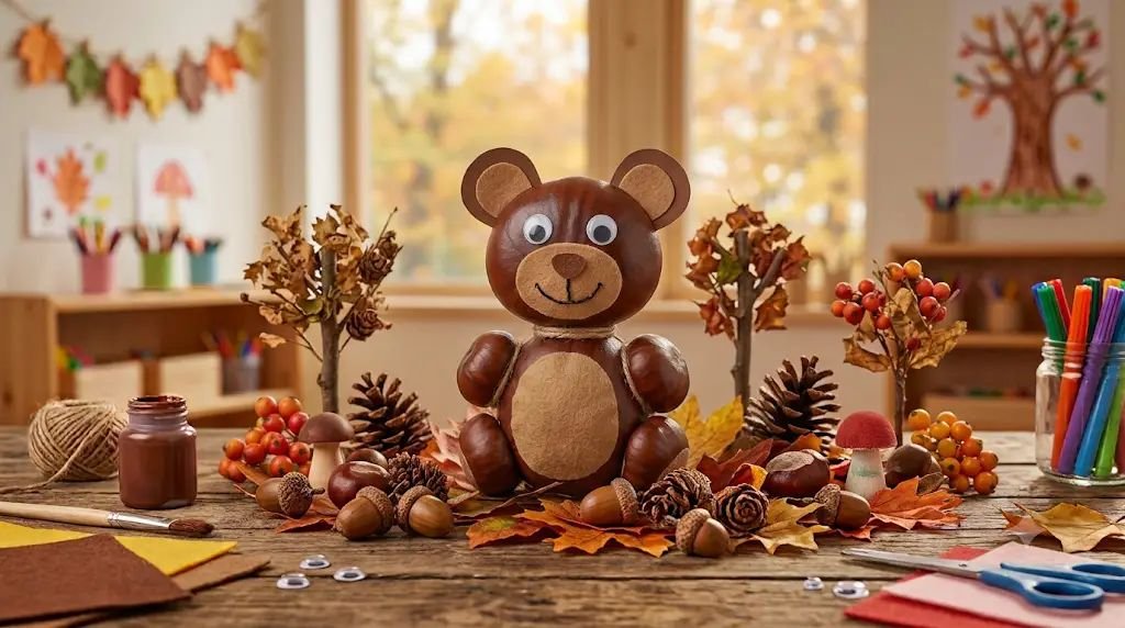 11 Edible Chestnut Crafts for Kids Baked Into Cute Forest Friends