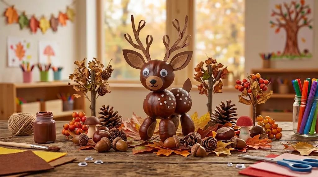 11 Edible Chestnut Crafts for Kids Baked Into Cute Forest Friends