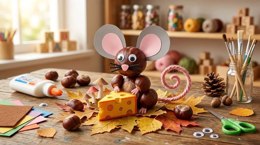 11 Edible Chestnut Crafts for Kids Baked Into Cute Forest Friends
