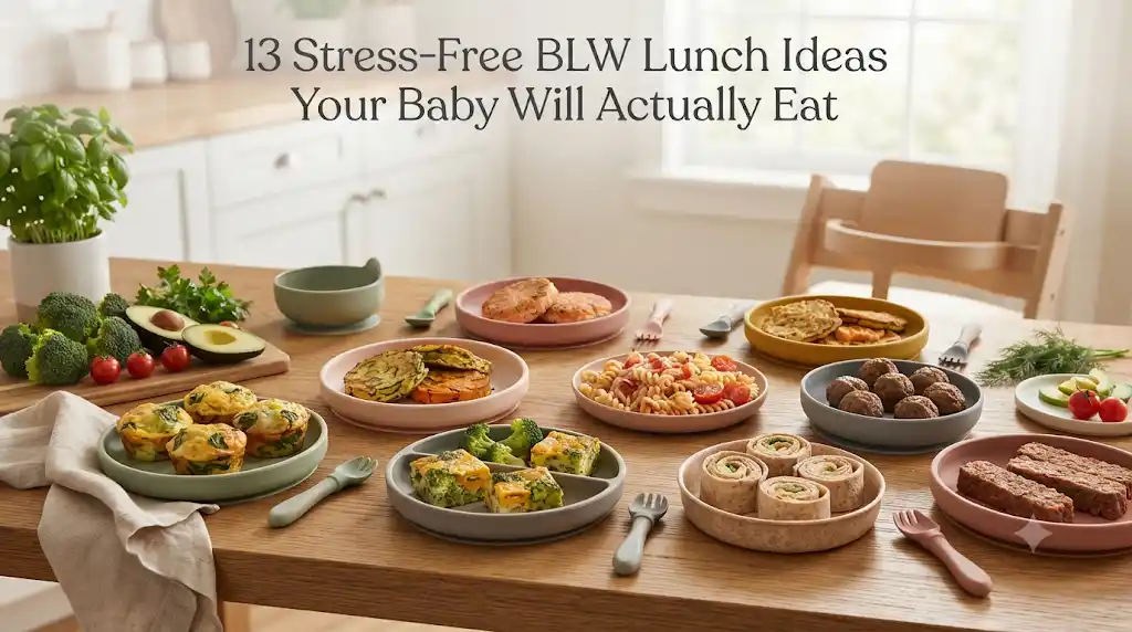 13 Stress-Free BLW Lunch Ideas Your Baby Will Actually Eat