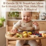 11 Gentle BLW Breakfast Ideas for 6-Month-Olds That Make First Bites Safe & Magical