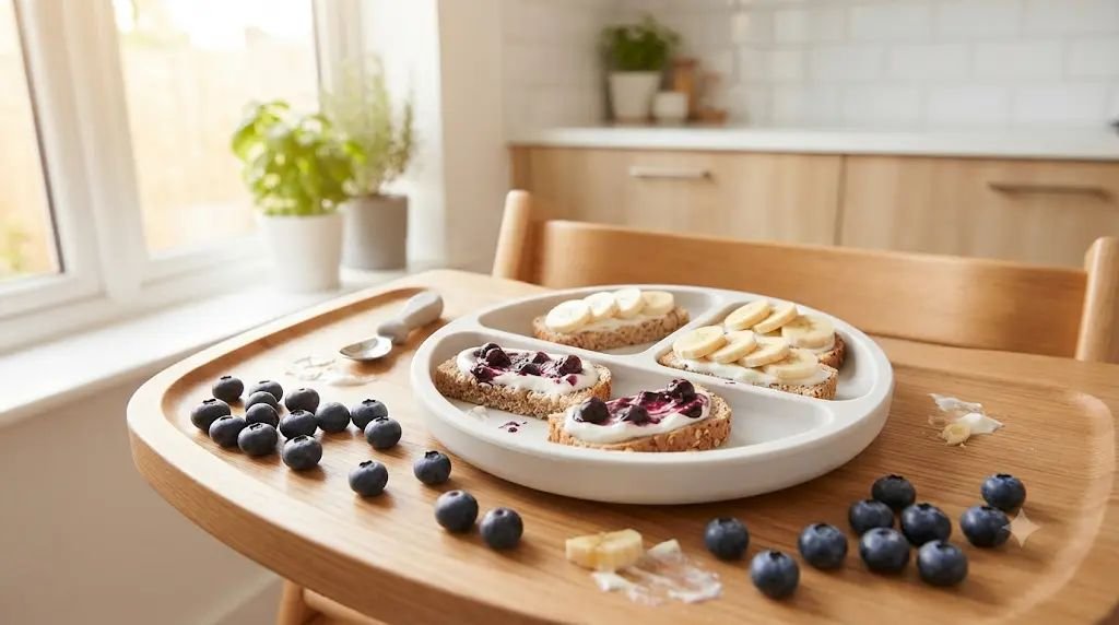 11 Gentle BLW Breakfast Ideas for 6-Month-Olds That Make First Bites Safe & Magical