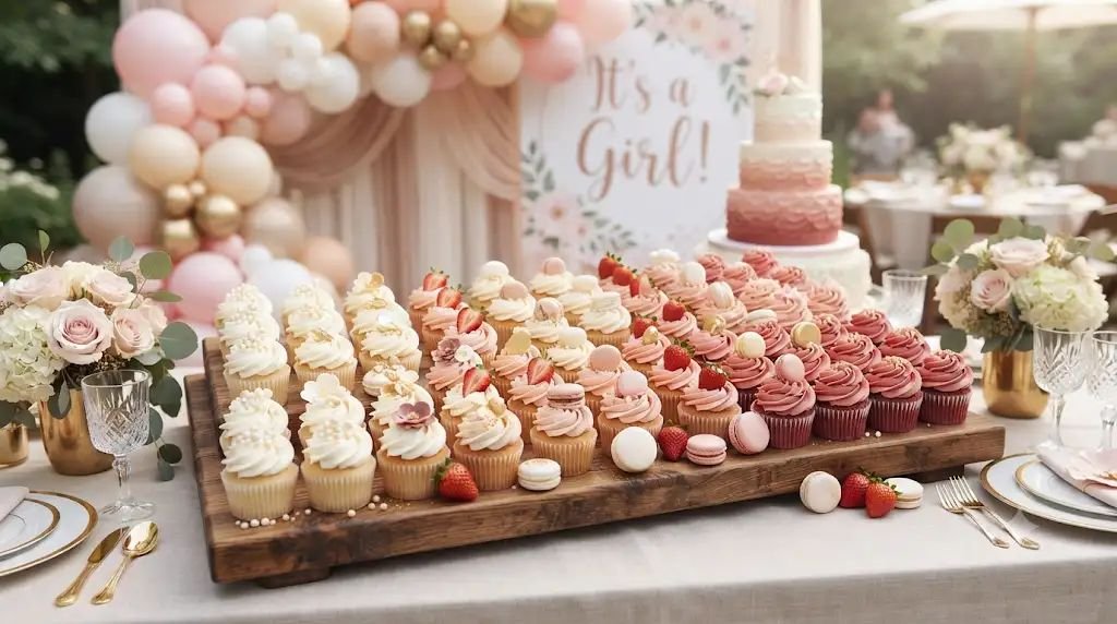 13 Sweet Girl Baby Shower Ideas Pink Planners Love for Epic Dessert Boards