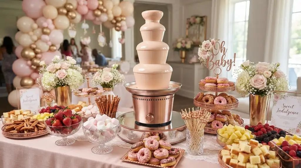 13 Sweet Girl Baby Shower Ideas Pink Planners Love for Epic Dessert Boards