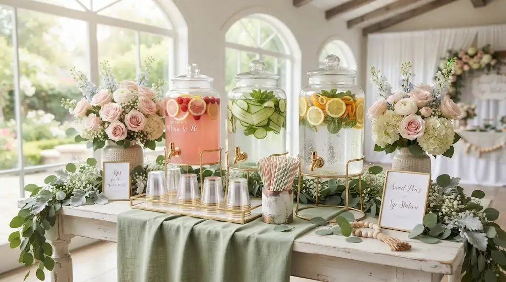 11 Sweet Twin Girls Baby Shower Ideas Featuring Cute 'Two Peas' Macarons