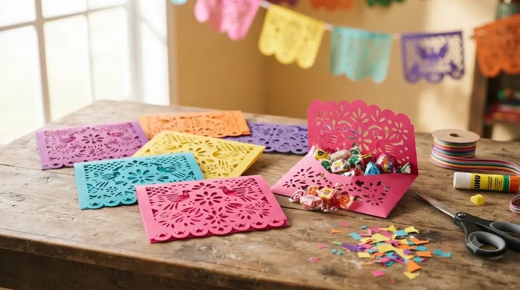 13 Sweet Hispanic Heritage Month Crafts for Kids That Hide Piñata Candies