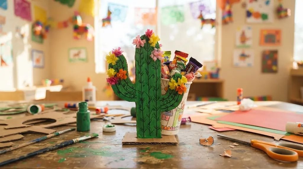 13 Sweet Hispanic Heritage Month Crafts for Kids That Hide Piñata Candies