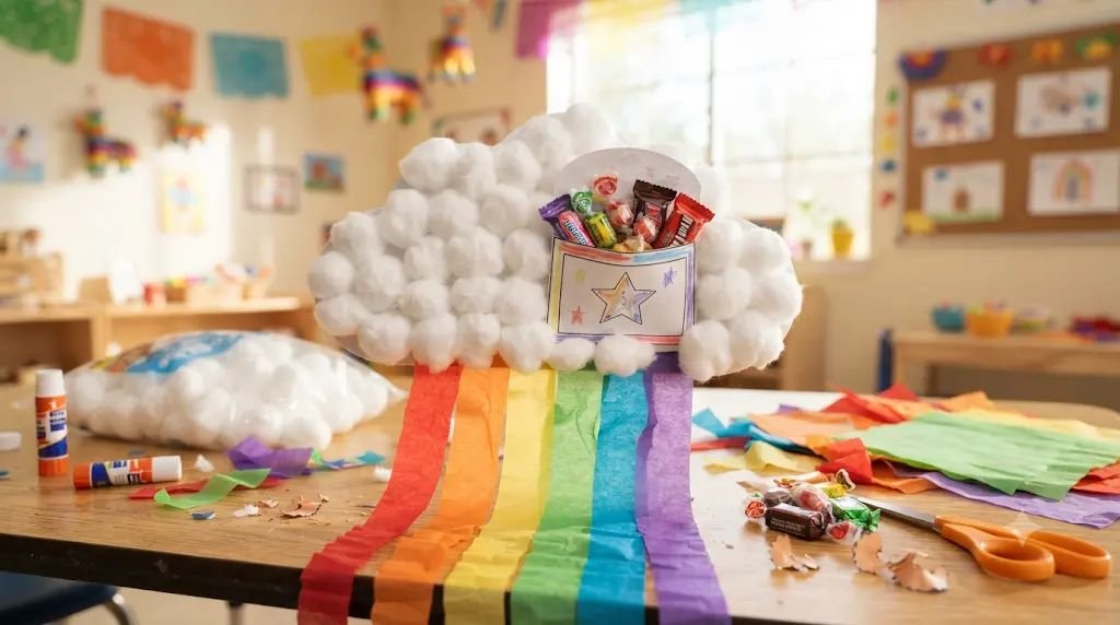 13 Sweet Hispanic Heritage Month Crafts for Kids That Hide Piñata Candies