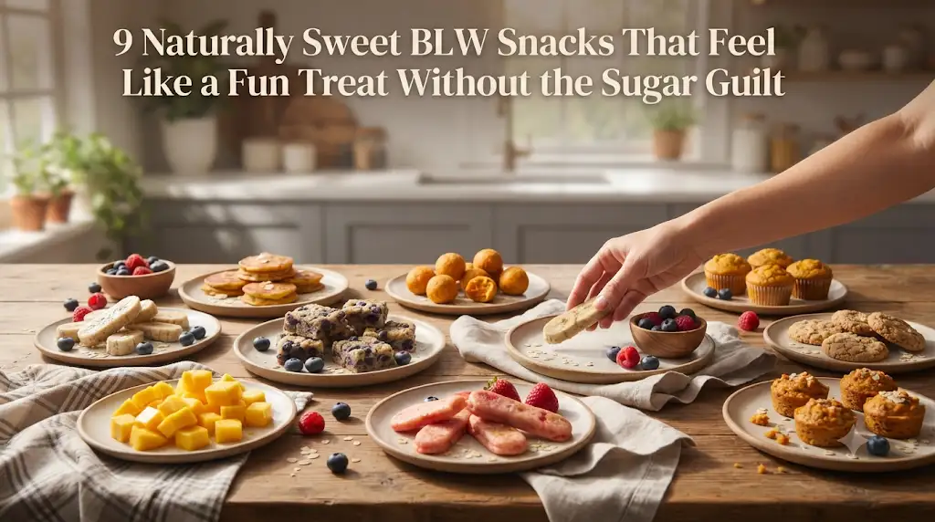 9 Naturally Sweet BLW Snacks That Feel Like a Fun Treat Without the Sugar Guilt