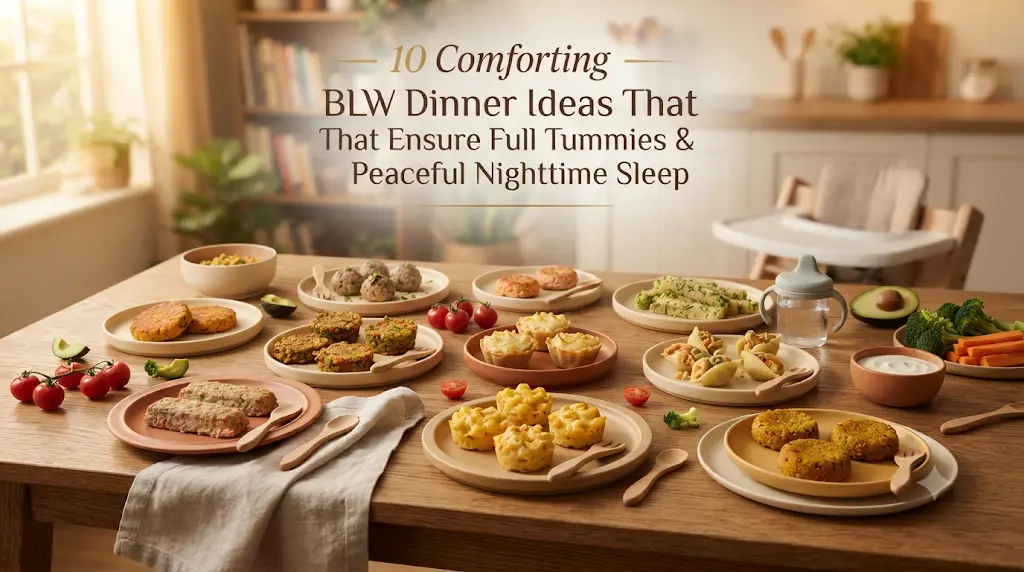 10 Comforting BLW Dinner Ideas That Ensure Full Tummies & Peaceful Nighttime Sleep