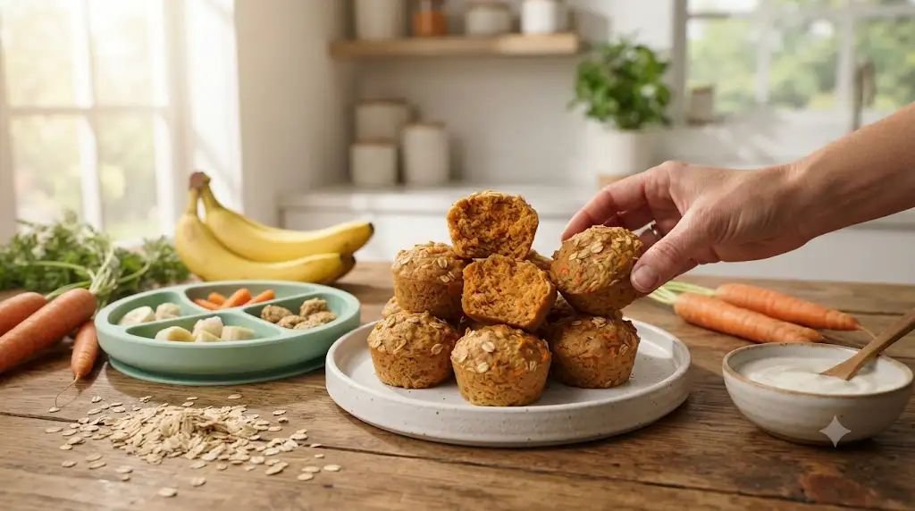 9 Sneaky BLW Muffins Packed With Hidden Veggies That Taste Like a Cozy Bakery Treat