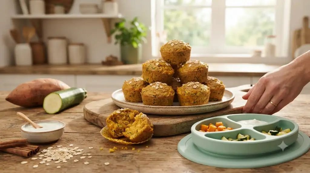 9 Sneaky BLW Muffins Packed With Hidden Veggies That Taste Like a Cozy Bakery Treat