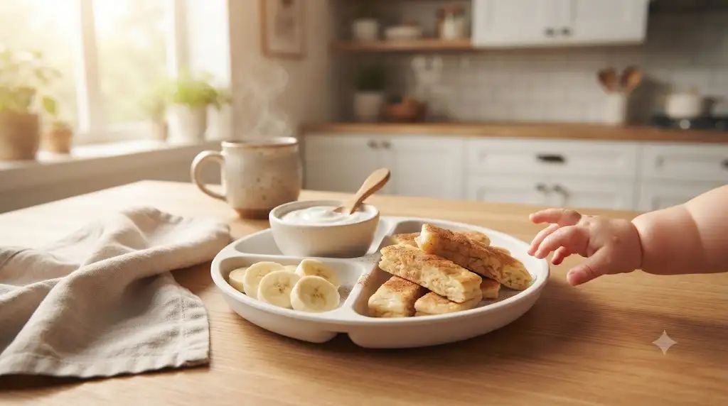 11 Quick BLW Breakfast Ideas That Turn Chaotic Mornings Into a Cozy & Happy Start