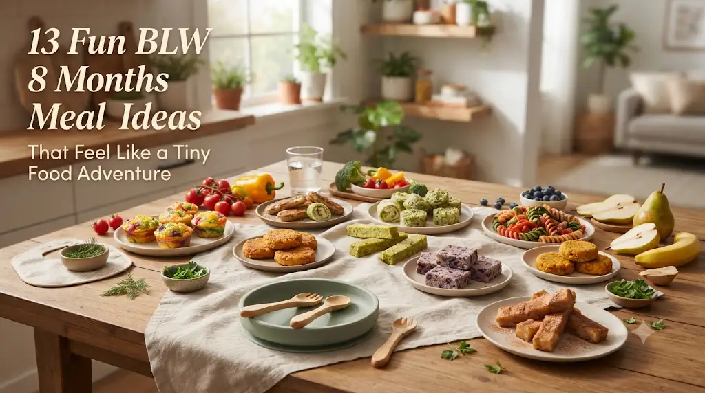 13 Fun BLW 8 Months Meal Ideas That Feel Like a Tiny Food Adventure