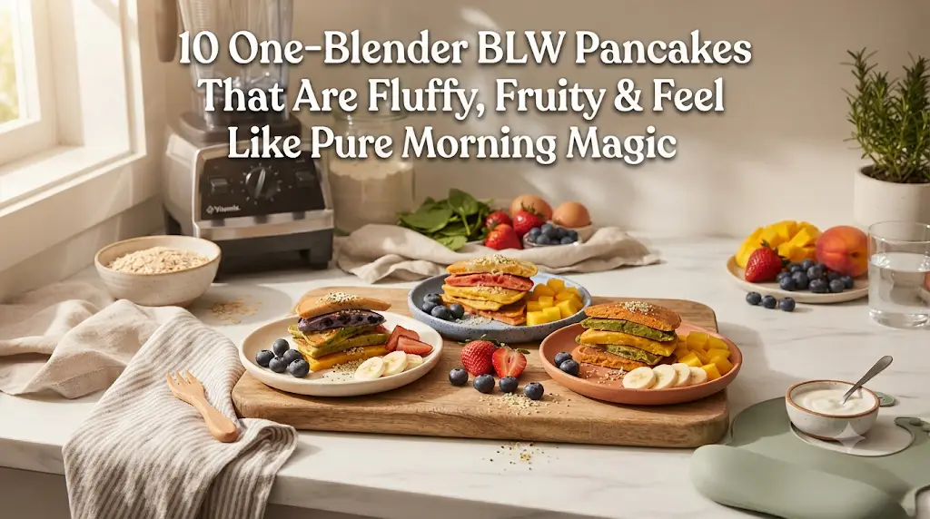 10 One-Blender BLW Pancakes That Are Fluffy, Fruity & Feel Like Pure Morning Magic