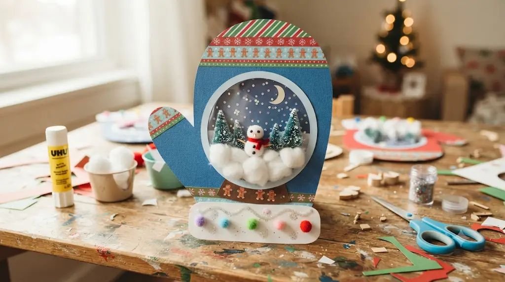 13 Winter Wonderland Crafts for Kids Inspired by Edible Snow Globes