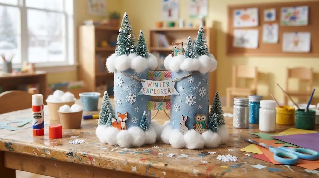 13 Winter Wonderland Crafts for Kids Inspired by Edible Snow Globes